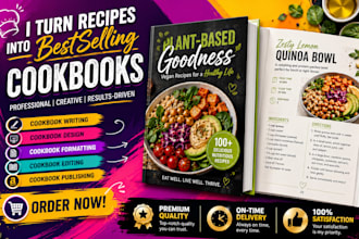 do cookbook writing cookbook formatting and cookbook editing cookbook design