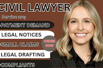 draft uk legal document for business dispute payment demands lawsuit small claim