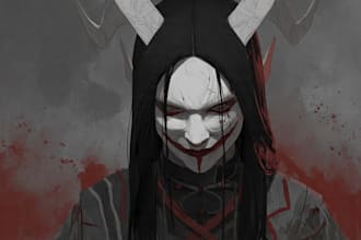 fantasy horror and fantasy horror character