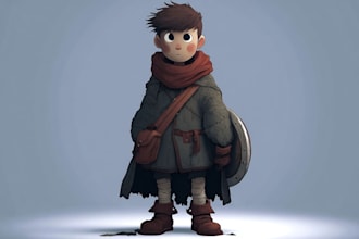 design stylized or realistic game characters
