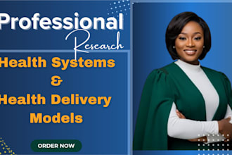 write expert content on health systems and healthcare delivery models
