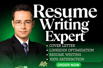 write professional resume writng,CV and cover letter