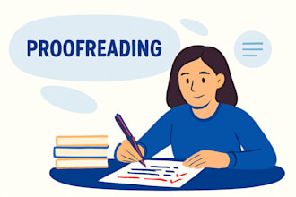proofread any creative work