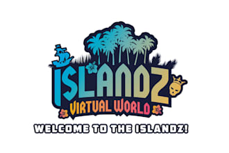 make 3d creative beach island logo for online paradise