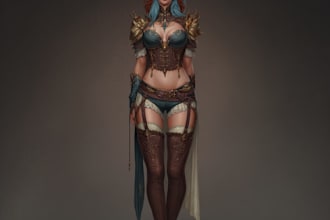 dnd, fantasy character and dnd character