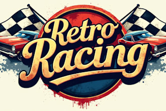 design creative racing logo