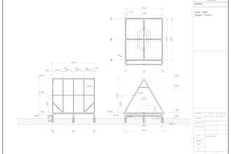 create autocad 2d drawings and floor plans