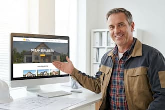 design home builder website for construction companies
