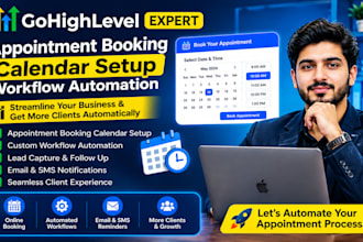 be ghl expert for appointment booking, calendar and automation