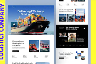 courier website, freight,  logistics, booking autogenerated, shipment tracking