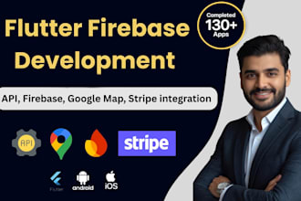 integrate firebase, google maps, and apis in your flutter app