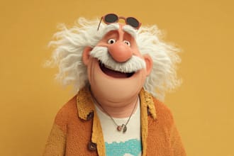 drawing cartoon portrait character