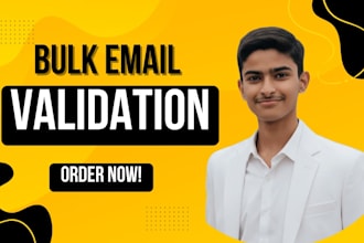 bulk email validation, email verification, valid email list validation