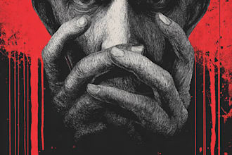 design a awesome horror and dark illustration