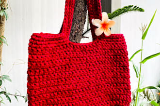 make any type of crochet bags for you