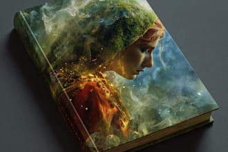 design fantasy, sci fi, horror and dystopian book cover art