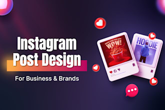 design eye catching social media posters for your business