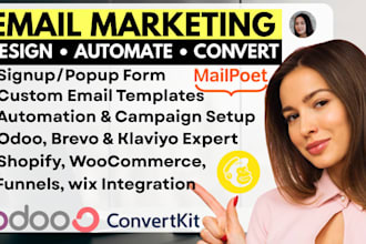 do oodo email template design wordpress mailpoet campaign marketing setup signup