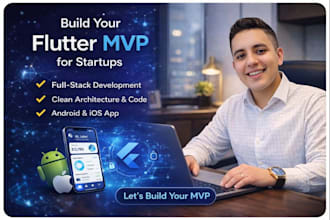 build your flutter app mvp for startup android and ios