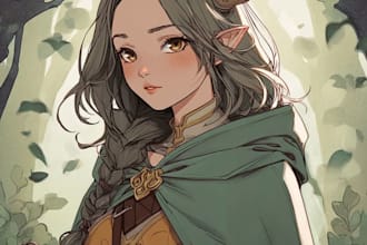 dnd character art and dnd character art