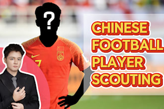write a scouting report for any chinese football player