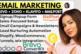 build brevo zoho email campaign automation newsletter lead nurturing winback