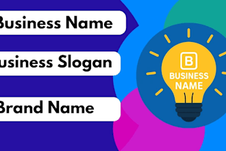 develop creative business name ideas,catchy brand names