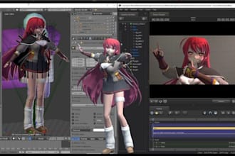 rip 3d model from game and upgrade them for VR mod and animation