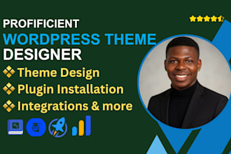 design wordpress themes using astra, oceanwp, kadence, hello elementor, or neve
