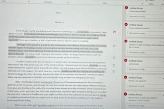 provide a thoughtful story critique and beta reader feeback