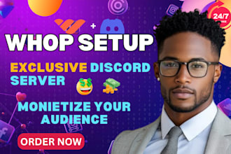 setup whop store integration for paid discord server zoho deluge zoho people