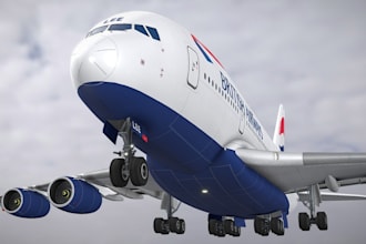 create a custom airline livery concept for your aircraft
