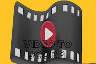 convert your training videos into scorm for moodle and lms