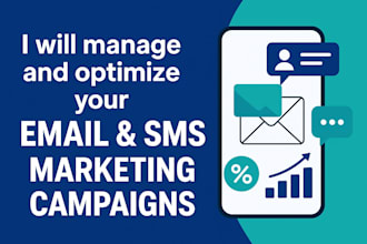 manage and optimize your email and SMS marketing campaigns