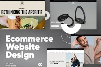 develop a full stack website, e commerce store