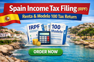spain income tax irpf tax return spain modelo 100 renta tax filing spain