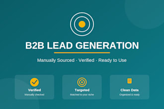 provide verified b2b leads for morocco, gcc, and mena markets