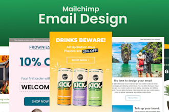 design a mailchimp email newsletter