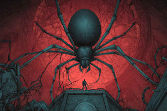 draw a custom dark surrealism for apparel