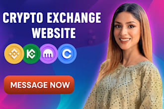 develop a secure crypto wallet app, fintech wallet  and custom crypto exchange