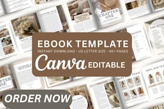 canva ebook design, canva workbook, worksheet, lead magnet, canva pricing guide