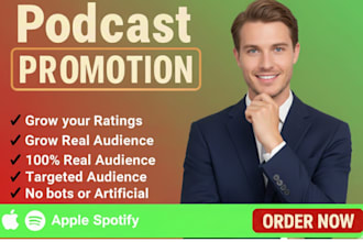 grow your podcast audience with targeted podcast promotion