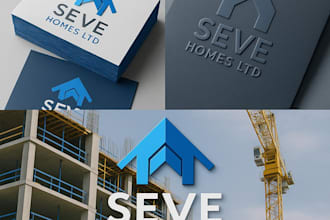 design a professional logo with mockups