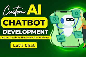 creat professional ai chatbot development for websites or online businesses