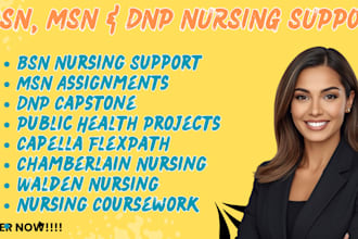 do capella, walden, chamberlain, gcu, bsn, msn, dnp nursing and public health