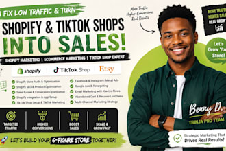 boost shopify dropshpping store sales ecommerce marketing etsy store promotion