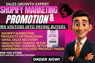 boost shopify dropshpping store sales ecommerce marketing etsy store promotion