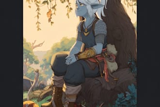 dnd character art and dnd character art