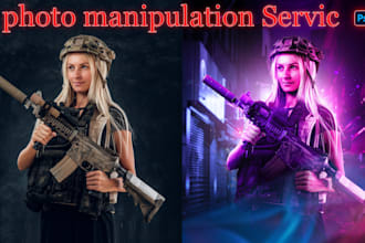 photo manipulation and compositing service in photoshop
