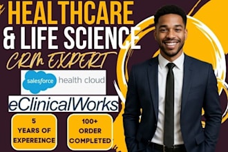 setup healthcare and life science crm salesforce health cloud eclinicalwork crm